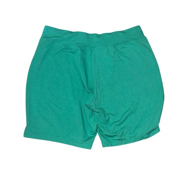 Athletic Works Green Mens L/G 12-14 Polyester Shorts With Drawstring - Picture 3 of 4